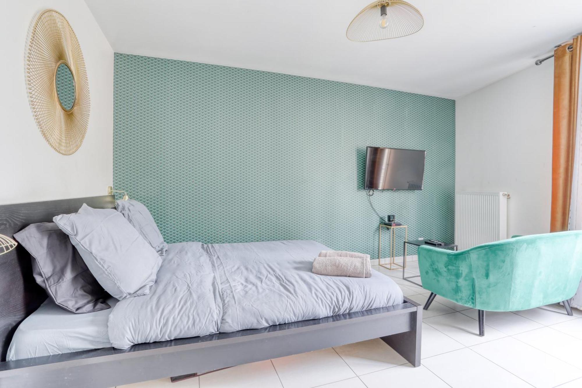 Le Modern Chic - 2 Pers -Disneyland/Val D'Europe A 10 Min Монтеврен Экстерьер фото