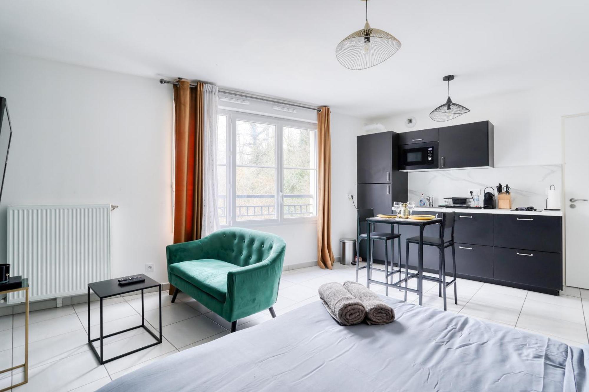 Le Modern Chic - 2 Pers -Disneyland/Val D'Europe A 10 Min Монтеврен Экстерьер фото